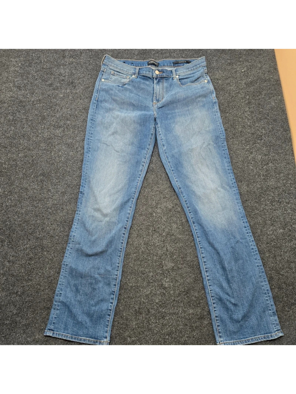 Banana Republic Premium Denim Girlfriend Fit Medium Wash Jeans 32L